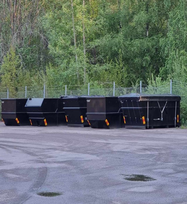 Uthyrning containrar & flak